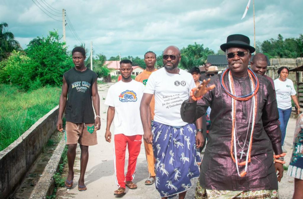 Olu of Warri Chiefs Commissions Several Projects Conducted by The Roli Mabo Foundation