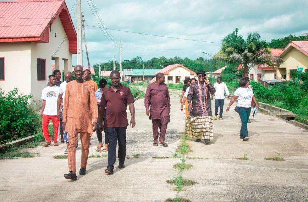 Olu of Warri Chiefs Commissions Several Projects Conducted by The Roli Mabo Foundation