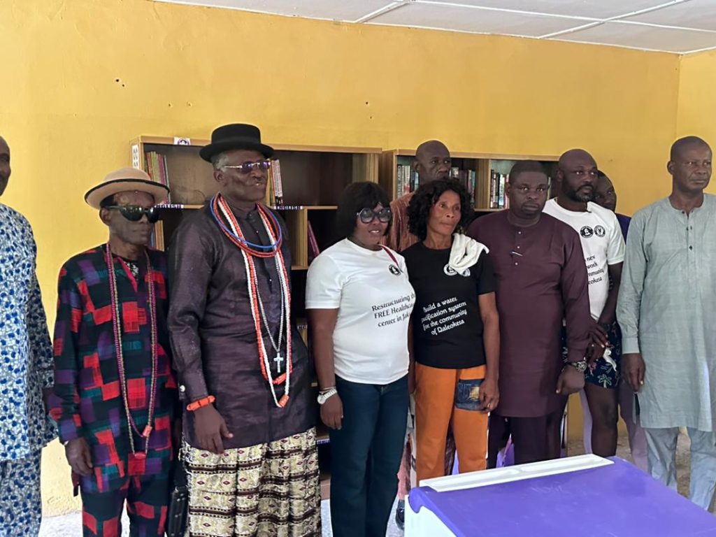 Olu of Warri Chiefs Commissions Several Projects Conducted by The Roli Mabo Foundation