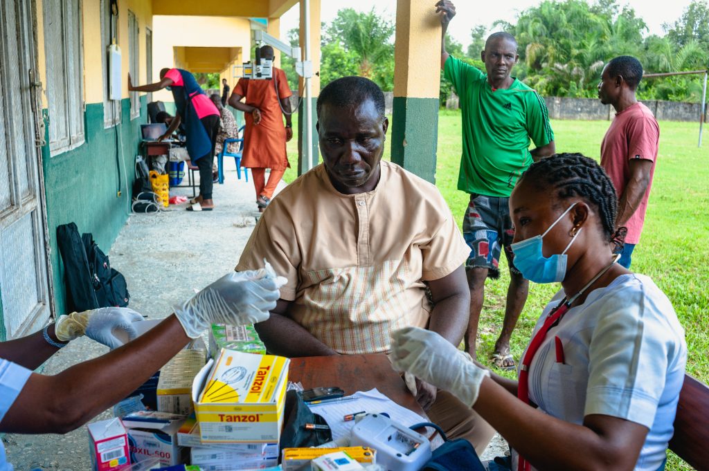 Medical outreach programs in the Niger Delta creeks
