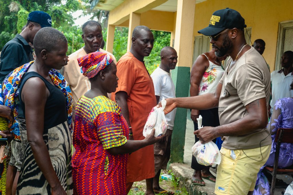 Palliative outreach programs in the Niger Delta creeks