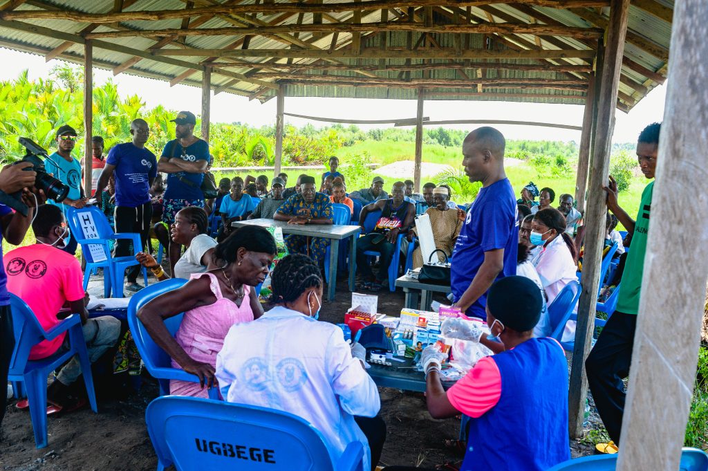 Healthcare Support and Outreach in the Niger Delta Creeks