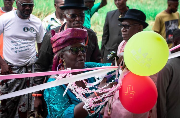 Olu of Warri Chiefs Commissions Several Projects Conducted by The Roli Mabo Foundation